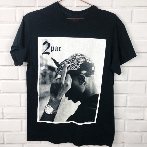 tupac Tops - Tupac 2pac music rap Graphic Tee